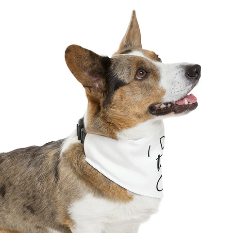 I Do Too Pet Bandana Wedding Day Outfit