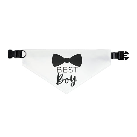 Best Boy Pet Bandana Wedding Day Outfit