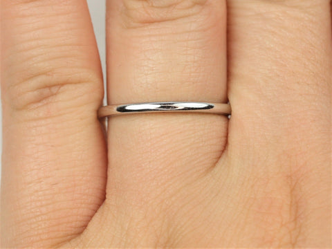 14kt PLAIN Matching Band to Dakota Gold Ring