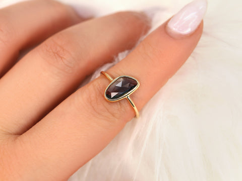 1.51ct Ready to Ship Donatella Pebble 14kt Lavender Blue Sapphire Ring,Unique Sapphire Ring,Bezel Set Ring,Minimalist Ring,Dainty Ring