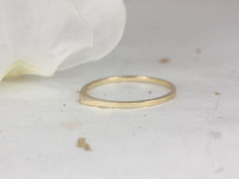 Ultra Petite Edo PLAIN 14kt Guitar Pick Ring,Stacking Ring,Petite Gold Ring,Unique Gold Ring,Gift For Her,Dainty Ring,Birthday Gift