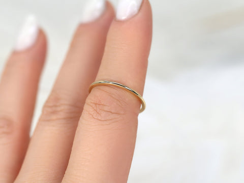 14kt Gold Matching Band to Layla Lola Lulu Ring